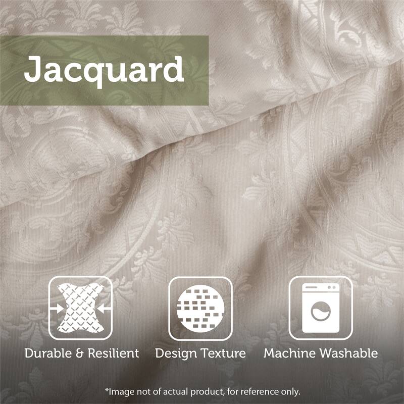 Madison Park Crawford Grey Jacquard 7-piece Comforter Set