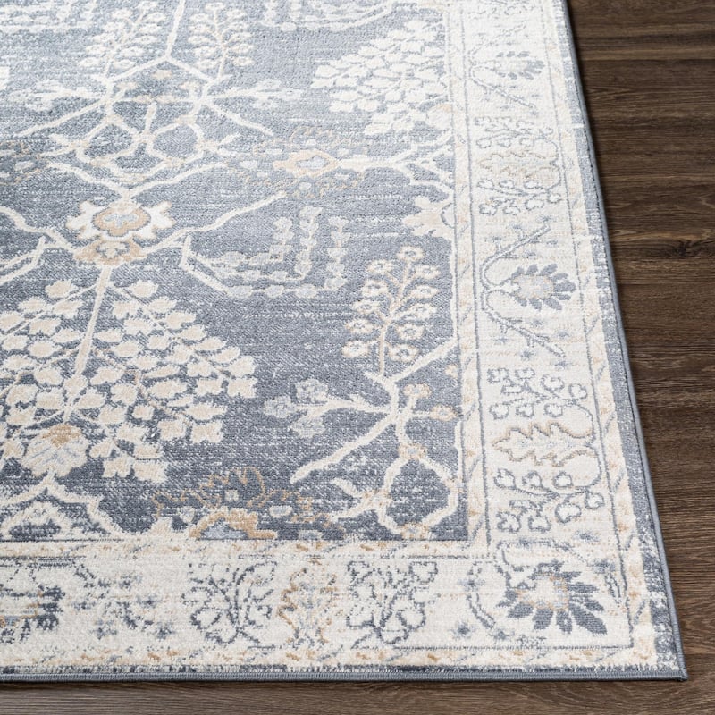Livabliss Traditional St Tropez Floral & Botanical Area Rug