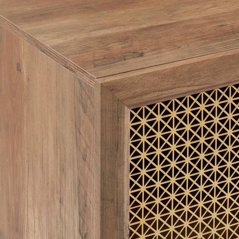 30.8'' W Wood Buffets and Sideboards Storage Cabinet