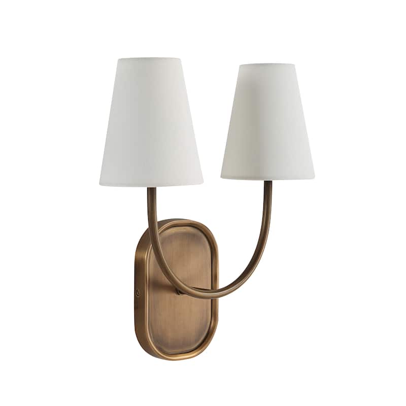 Maddie 15.5" Height Wall Sconce, Yellow - 12 x 15.5 x 5.75
