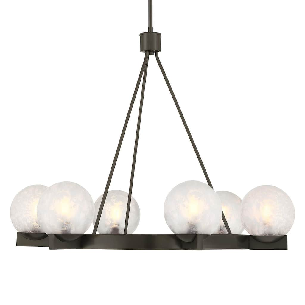 Savoy House 1-1014-6 Darien 6 Light 32" Wide Chandelier