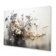 preview thumbnail 2 of 6, Designart "Bohemian Earthly Floral Collage I" Abstract Metal Wall Art Living Room