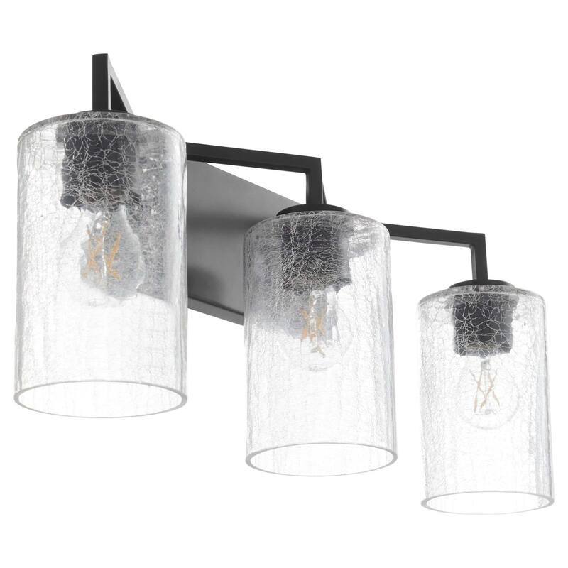 Quorum International 5174-3 Merrick 3 Light 25" Wide Vanity Light - Matte Black