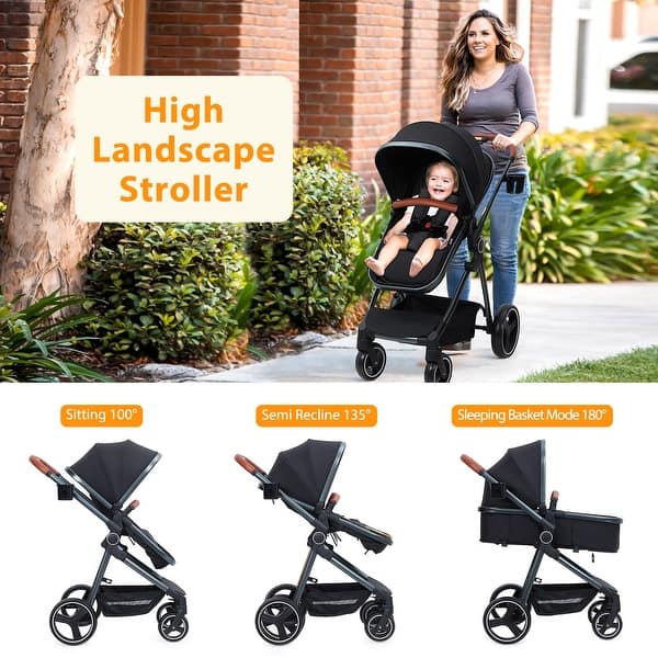 single and double stroller Limo Single to Double Stroller – Vidiamo us main image 1