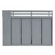 preview thumbnail 15 of 18, Modern Loft Bed with Two-Tone Storage Stairs and Pull-Out Wardrobes
