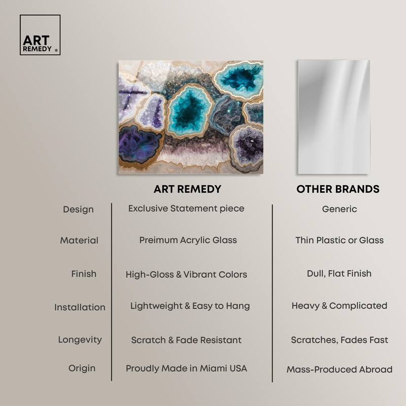 Mineral Multiverse Acrylic by Art Remedy, Ready to Hang