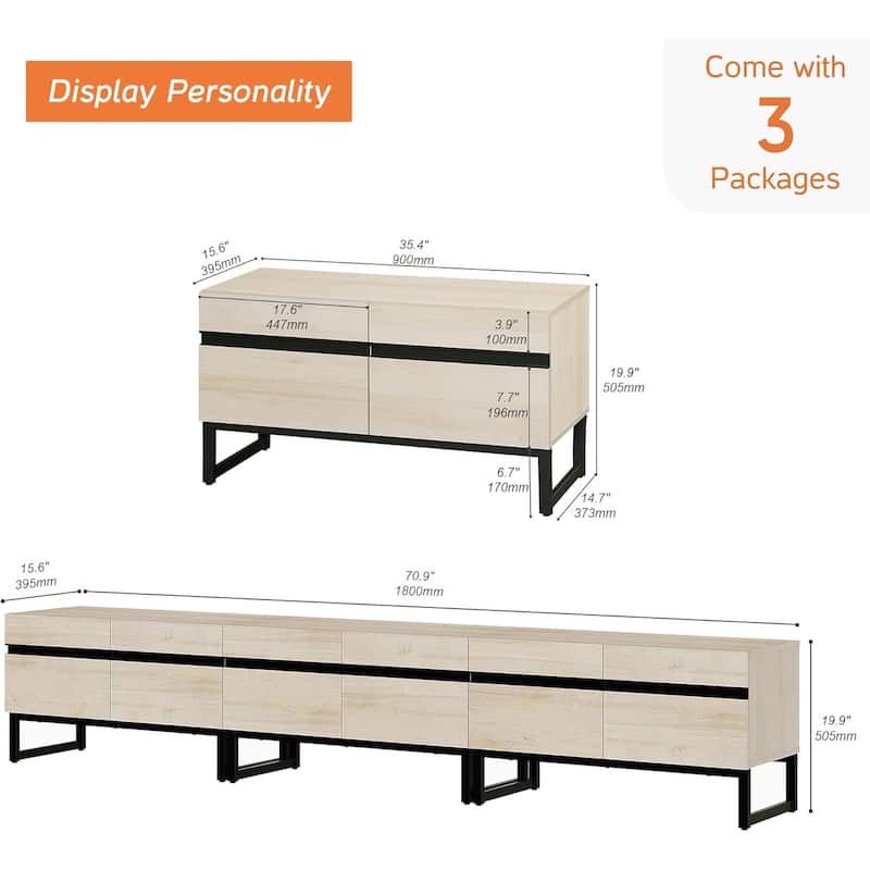 Modern TV Stand for TVs up to 110 inch