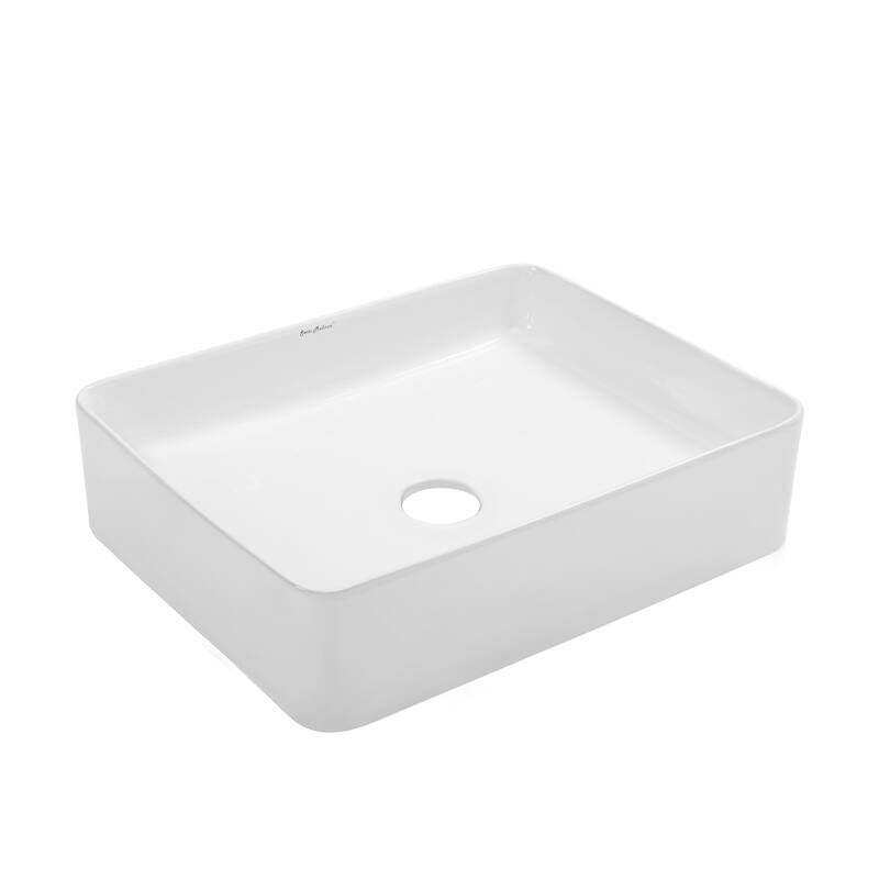 Concorde 19" Rectangle Ceramic Vessel Sink
