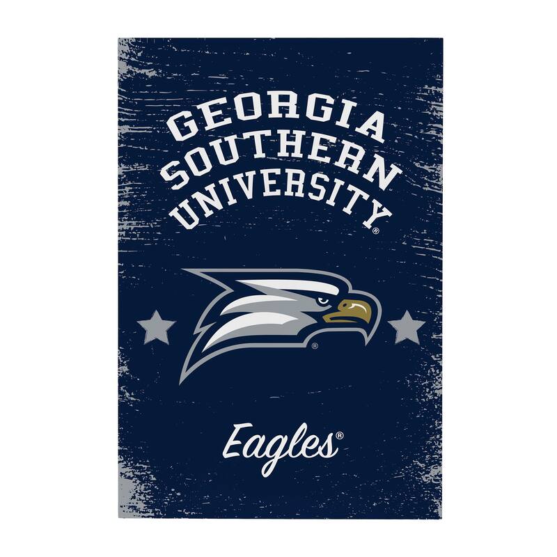 Georgia Southern University Wooden Door Decor Wall Sign - Multi-Color