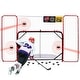 preview thumbnail 1 of 5, Zealfeel Hockey Net with Backstop 10x6FT, Pro Goal Set with Targets, Heavy-Duty Steel Frame