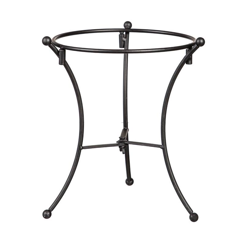 10" Art Glass Aqua Confetti Gazing Ball with Stand