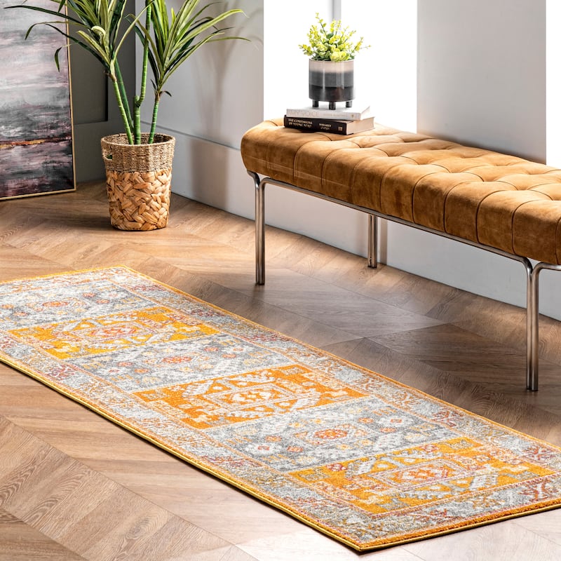 Nuloom Vintage Lorena Tribal Area Rug