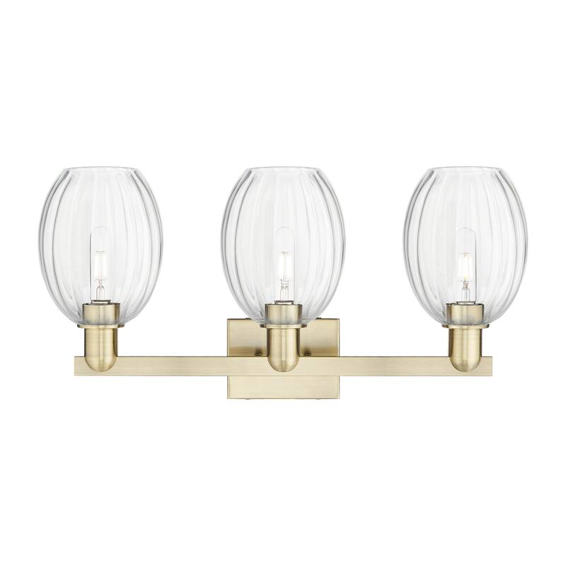 Innovations Lighting Downtown Urban - Preston - 3 Light 26" Bell Shade Bath Vanity Light