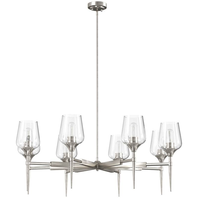 8 - Light Dimmable Classic Traditional Chandelier