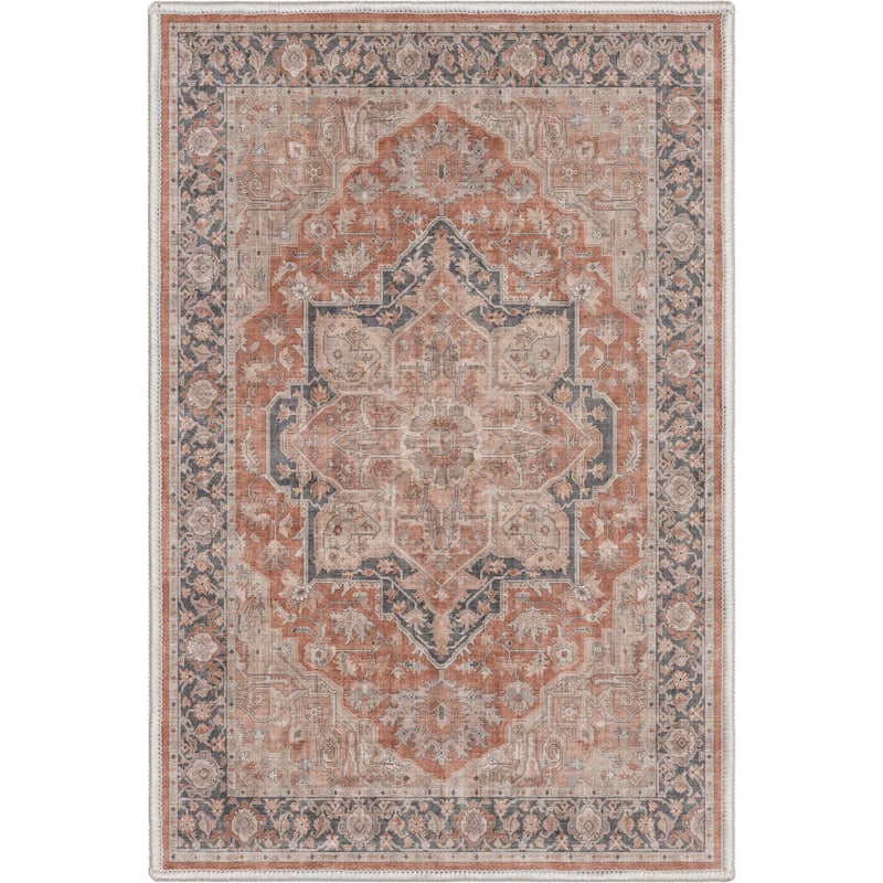 Well Woven Apollo Bolona Persian Oriental Machine Washable Area Rug