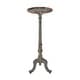 preview thumbnail 9 of 10, Butler Traditional Round Pedestal Plant Stand - Brown