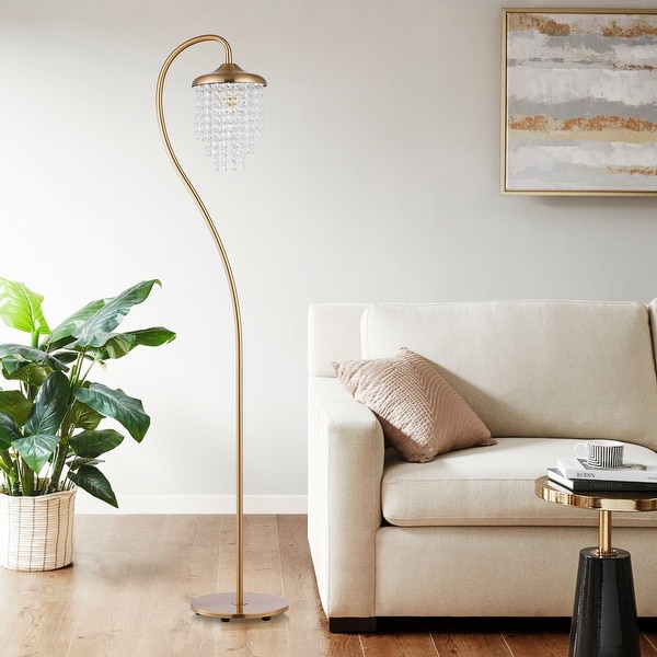 Crystal arc floor lamp outlet