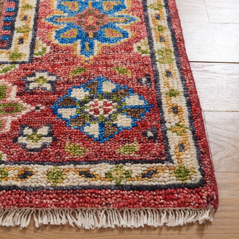 SAFAVIEH Hand-Knotted Samarkand Chiem Traditional Wool Rug