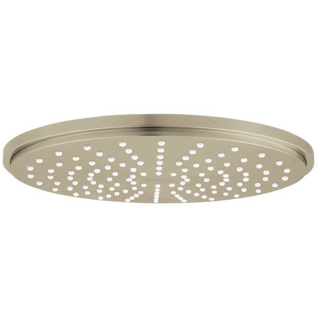 Grohe Rainshower Cosmopolitan 1.75 GPM Single Function Rain Shower - Brushed Nickel