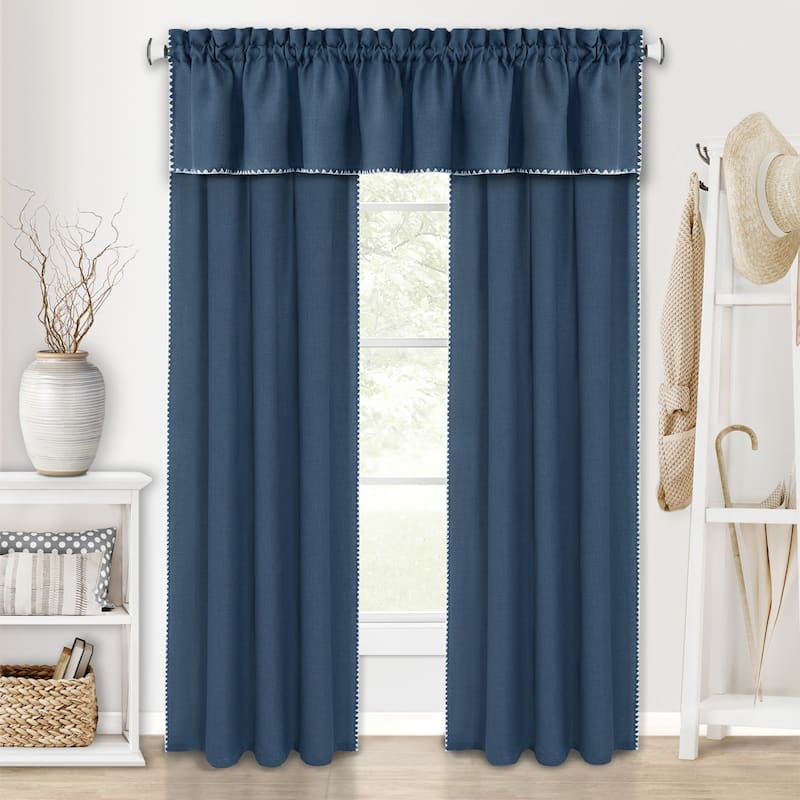 Kendal Rod Pocket Window Curtain Panel