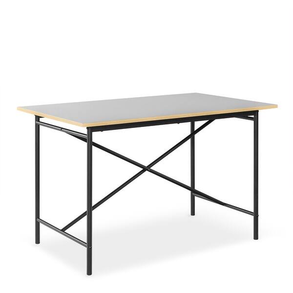 Priage by ZINUS Black Metal Frame Dining Table Overstock 23128568