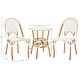 preview thumbnail 23 of 26, SAFAVIEH Outdoor Living California 3 Piece Bistro Set