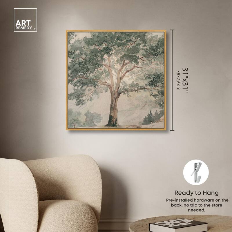 Emanating Branches I Canvas by Art Remedy