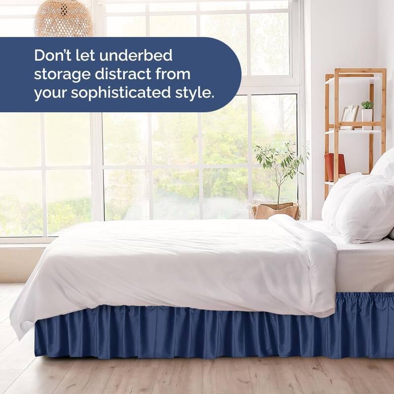 12-Inch Bed Skirt for Queen-Size Bed