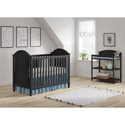 Graber Solid Wood Crib with Detailed Panel