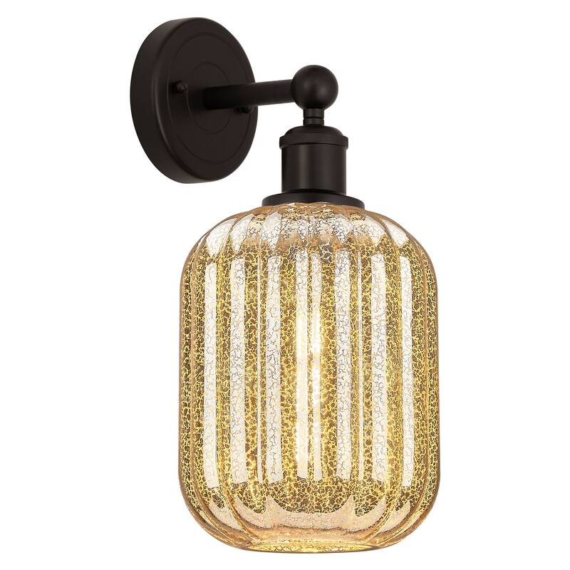 Innovations Lighting 616-1W-14-7 Preston Sconce Preston 14" Tall Wall - Oil Rubbed Bronze / Mercury