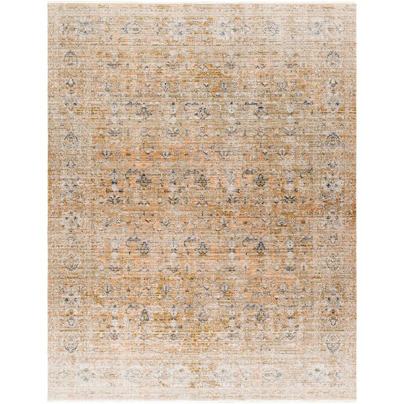 Becki Owens x Surya Margaret Indoor/Outdoor Washable Area Rug - 7'10" x 10' - Distressed Brown
