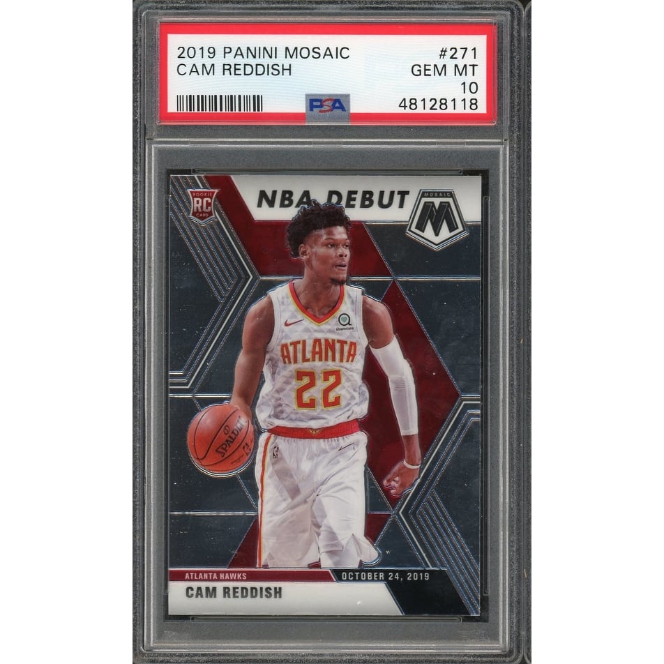 Cam Reddish 2019 Panini Mosaic Basketball Rookie Card RC #271 Graded PSA 10 GEM MINT - 8'6" x 11'6"