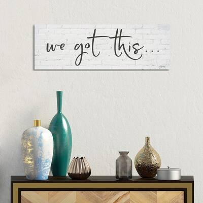 iCanvas "We Got This... " by Susie Boyer Canvas Print