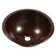preview thumbnail 2 of 5, Darwin Copper 16" Round Dual Flex Sink with Ashfield Faucet Kit