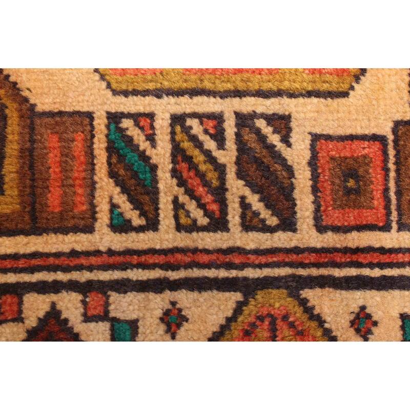 ECARPETGALLERY Hand-knotted Teimani Beige Wool Rug - 2'8 x 4'4