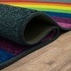 preview thumbnail 8 of 6, Mohawk Home Border Rainbow Area Rug