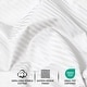 preview thumbnail 67 of 94, Feather and Stitch NY 500 Thread Count Sateen Sheet Set Cotton Silky Soft Deep Pocket Breathable Bedding