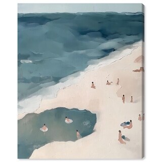 Daydreams by the Sea Canvas by Art Remedy, Gallery Wrapped - Bed Bath ...