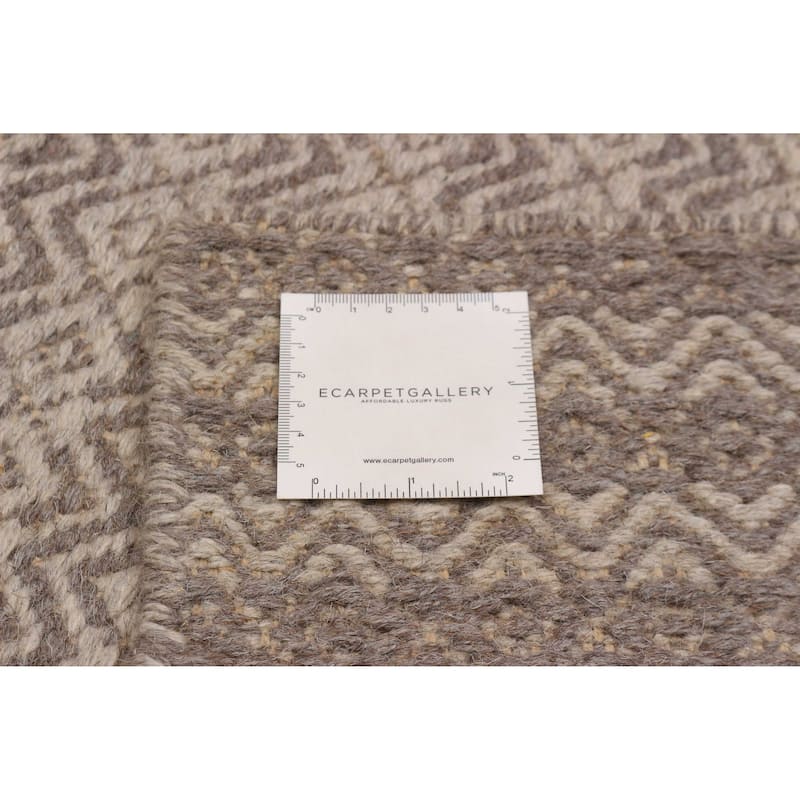 Nevada Taupe Kilim 5'1" x 7'4" - 5'1 x 7'4