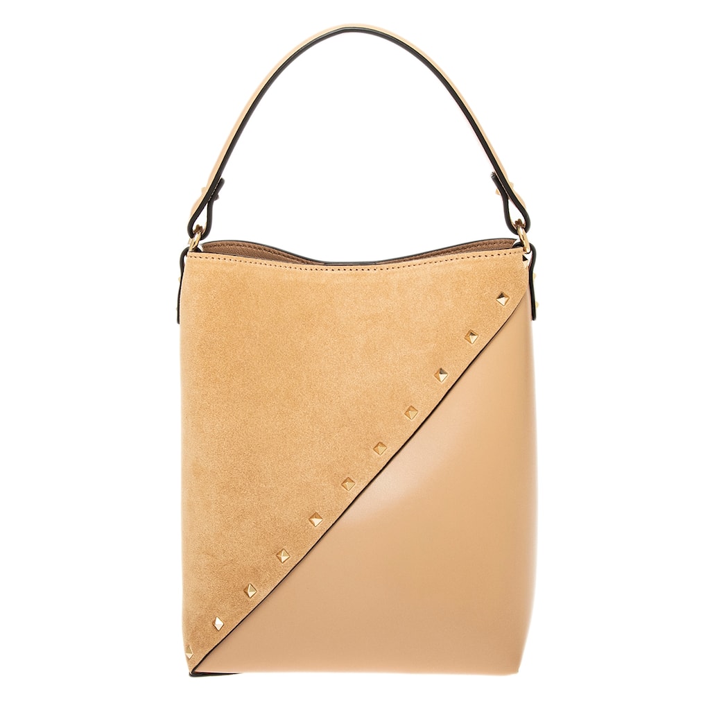 Valentino Rockstud Wispy Bucket Bag