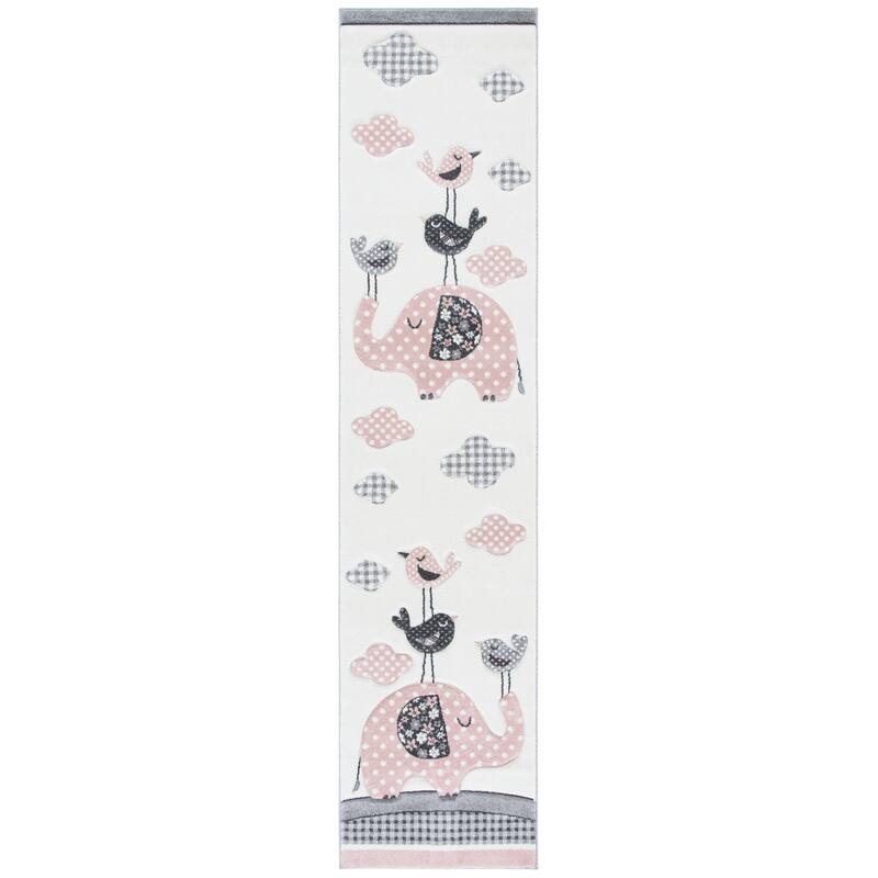 SAFAVIEH Carousel Kids Merja Elephant Rug