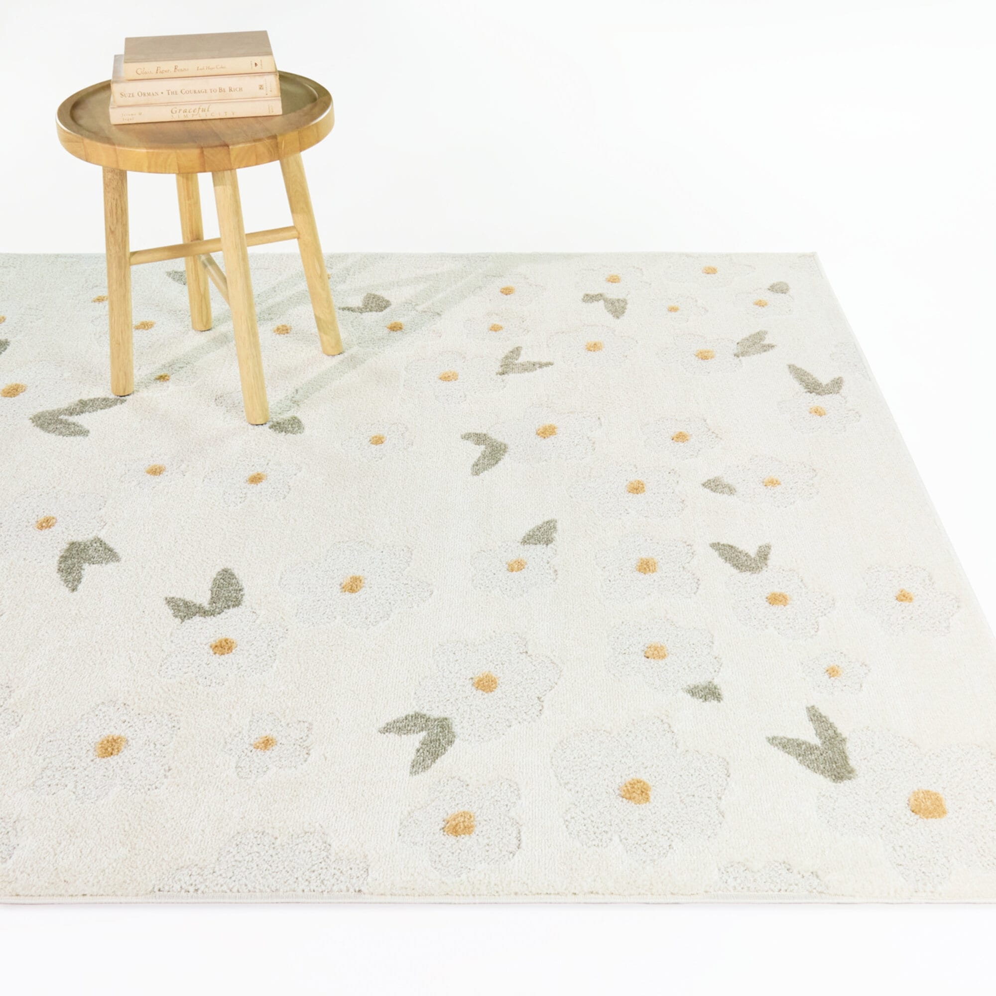 Rossetti Kids Tossed Floral Area Rug