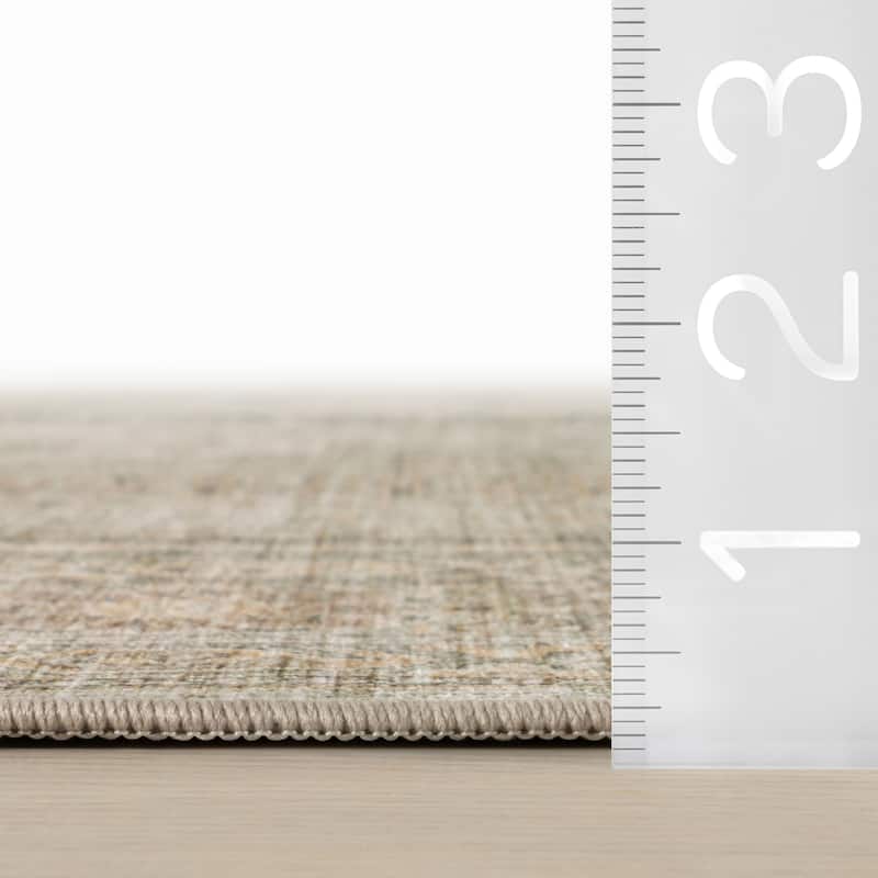 Nuloom Yalindra Meallion Traditional Washable Area Rug