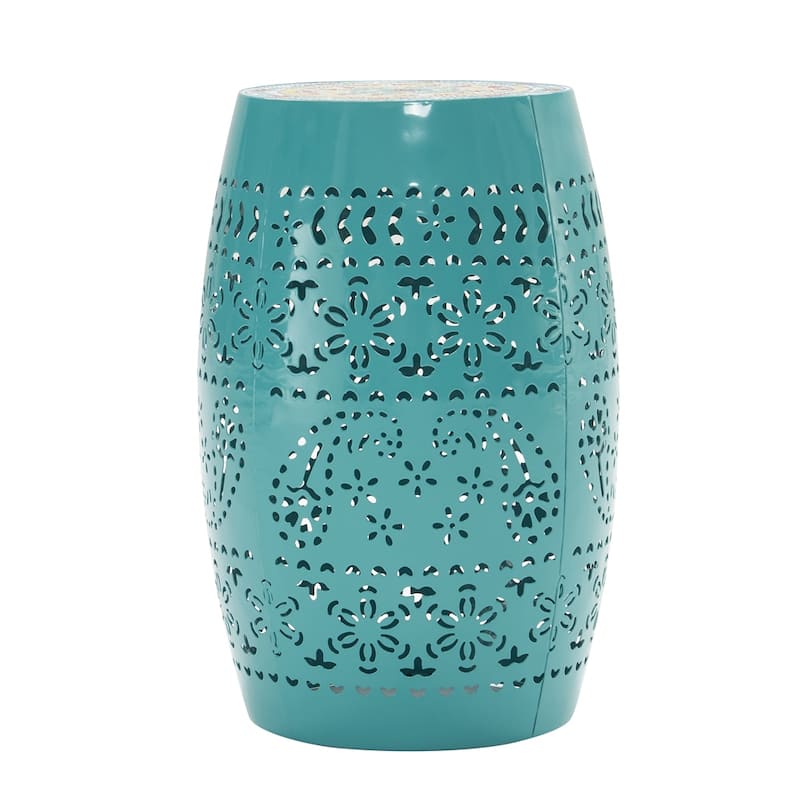 12" Metal Side Table