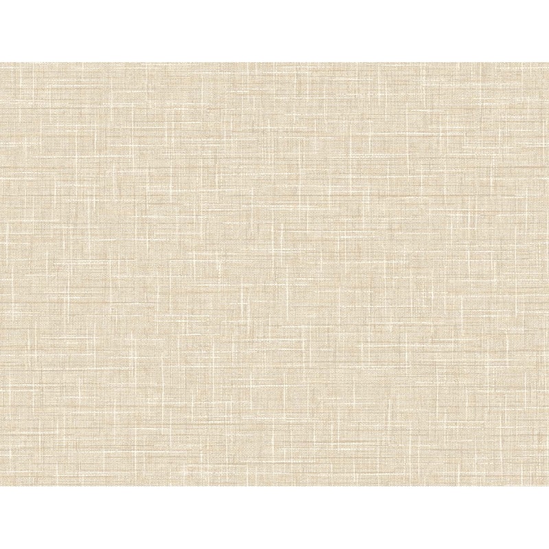 DuPont Tedlar Grasmere Weave High Performance Vinyl Unpasted Wallpaper - 27 in. W x 27 ft. L - Toast