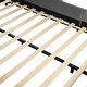 preview thumbnail 94 of 95, Velvet Grounded Bed Mother & Child Bed Platform Slat Bed Frame with Little Round Stool and Bedside Desk for Growing Child