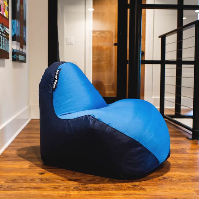 Big Joe Warp Bean Bag Chair - Blue - Medium
