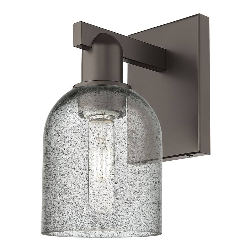 Innovations Lighting 716-1W-11-5 Caledonia Sconce Caledonia 11" Tall - Oil Rubbed Bronze / Charcoal