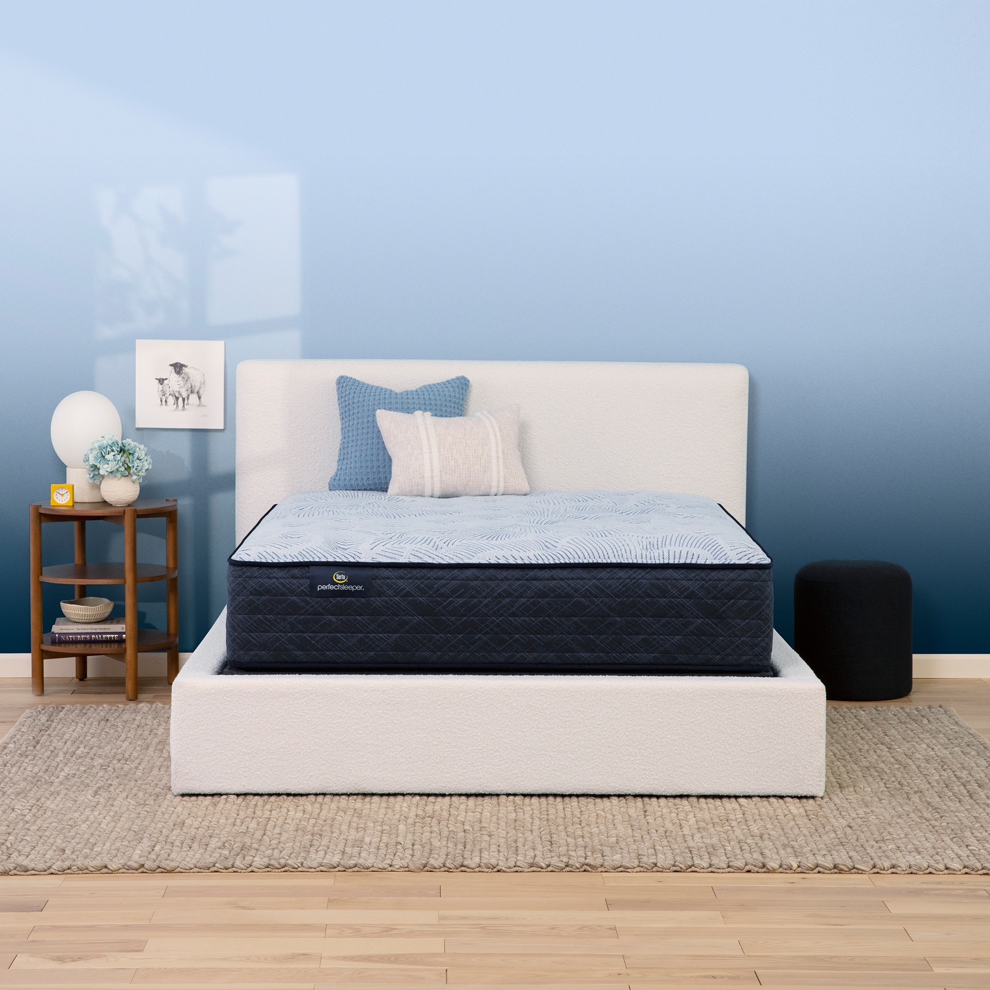 Serta Perfect Sleeper Nurture Night 13.5" Plush Mattress Set