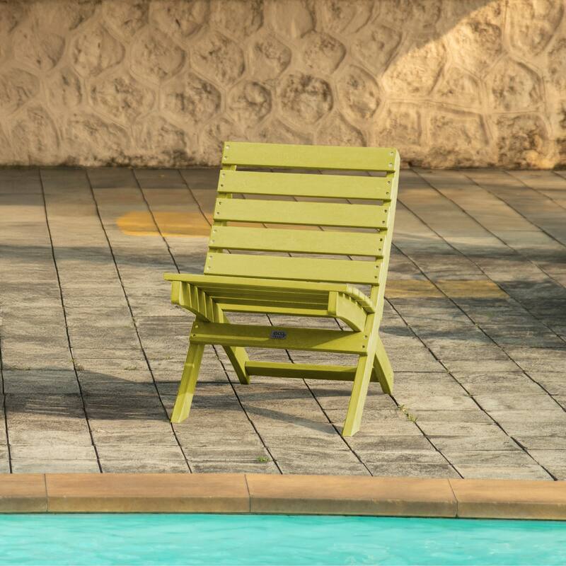Grandcourt Fully Assembed All-Weather HDPE Outdoor Folding Patio Chair